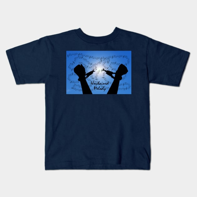 Unchained Melody Kids T-Shirt by JimDeFazioPhotography